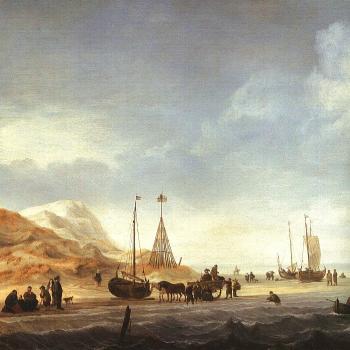 小威廉 凡 德 維爾德 Beach Scene 小威廉 凡 德 維爾德 Beach Scene